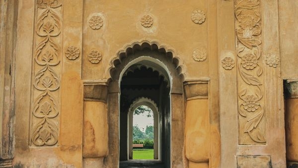 Kids exploring the historical monuments of Sivasagar Kids exploring the historical monuments of Sivasagar