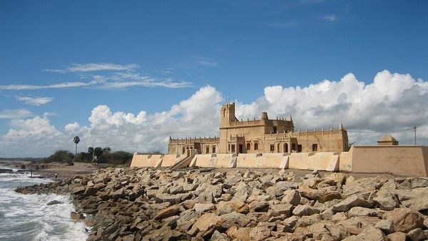 Scenic view of Tranquebar during September Scenic view of Tranquebar during September