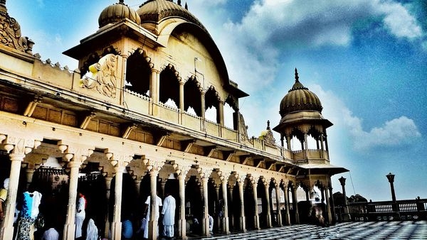 The magnificent Radha Rani Temple in Barsana, Uttar Pradesh The magnificent Radha Rani Temple in Barsana, Uttar Pradesh