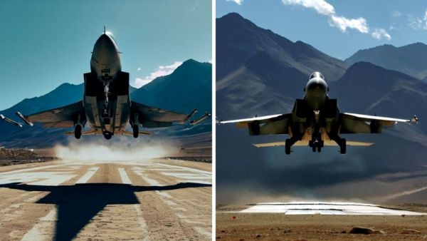 Worlds Highest Fighter Airfield in Ladakh Worlds Highest Fighter Airfield in Ladakh