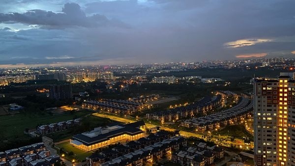 View of skyline in one of Indias expensive cities