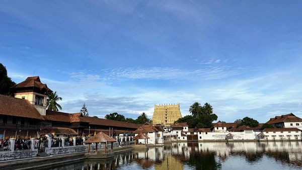 Majestic view of the ancient Padmanabha Swamy Temple Majestic view of the ancient Padmanabha Swamy Temple
