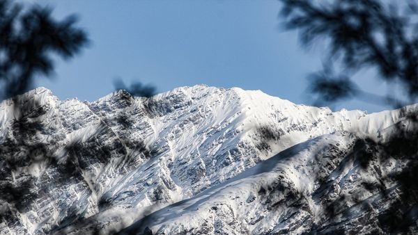 Snow-covered landscape of Manali Snow-covered landscape of Manali