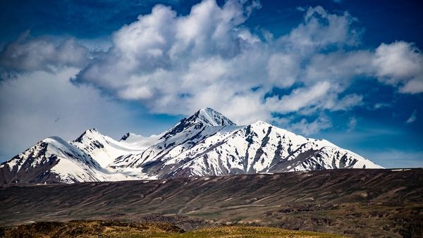 Snowy panoramic view of Spiti Valley Snowy panoramic view of Spiti Valley