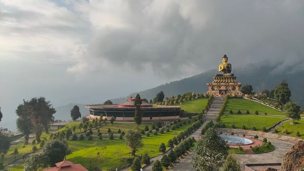 Sunrise and sunset points in Ravangla, Sikkim, India