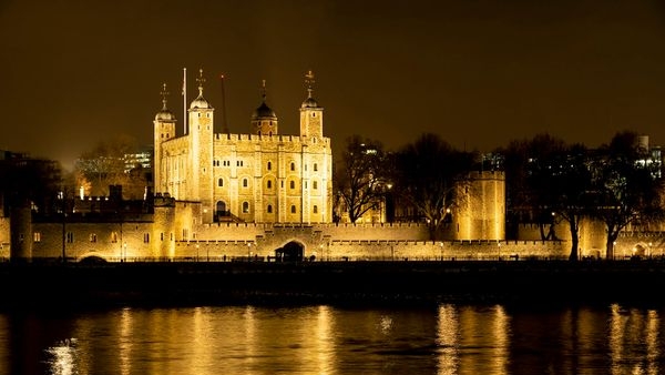 The supposed remains of the princes unearthed during a 17th-century renovation in the Tower of London