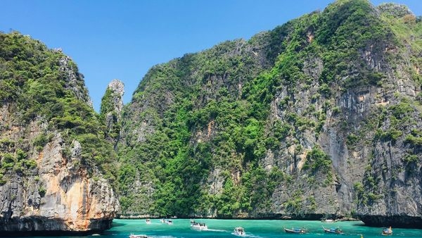 Thrill-seekers enjoying various adventure activities in Krabi
