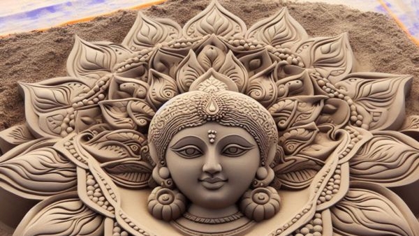 Sand Art Festival at Chandrabhaga Beach Sand Art Festival at Chandrabhaga Beach