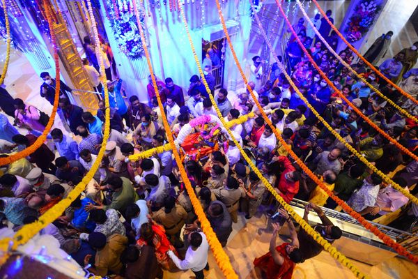 Cultural activities at Siddhivinayak Temple