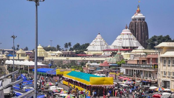 Puri Jagannath Temple in winter