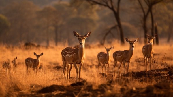 Satpura Range Wildlife in Winter Satpura Range Wildlife in Winter