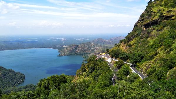 Yercaud winter landscape Yercaud winter landscape