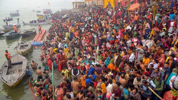 Dip in Ganges on Kartik Purnima