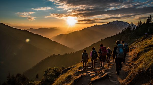 Adventure group travel in India