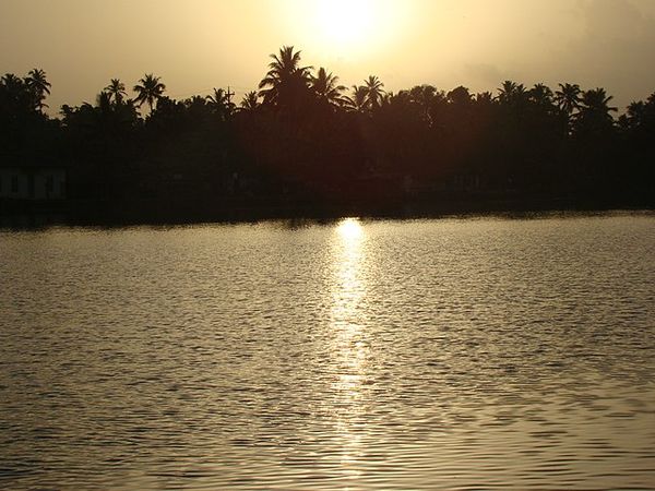 backwater life on Vembanad Lake