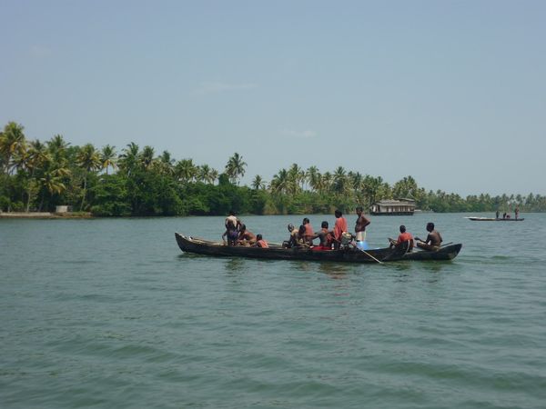 Kumarakom Bird Sanctuary on Vembanad Lake