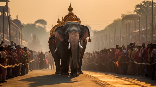 vaikathashtami_elephant_procession vaikathashtami_elephant_procession