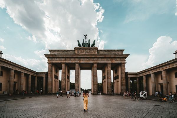 Berlin Wall and Brandenburg Gate Berlin Wall and Brandenburg Gate