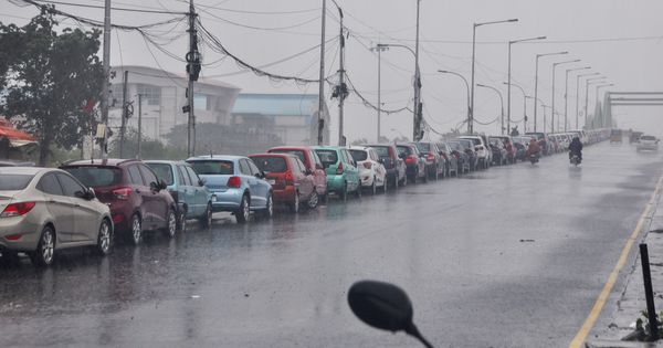 Chennai airport and train stations during heavy rainfall Chennai airport and train stations during heavy rainfall