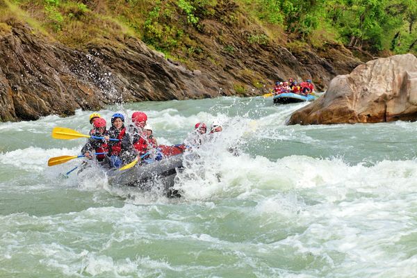 White water rafting in Jabalpur