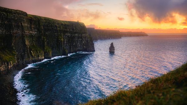 Cliffs of Moher winter landscape Cliffs of Moher winter landscape