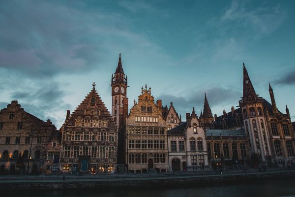 Canal boat tour Ghent Canal boat tour Ghent