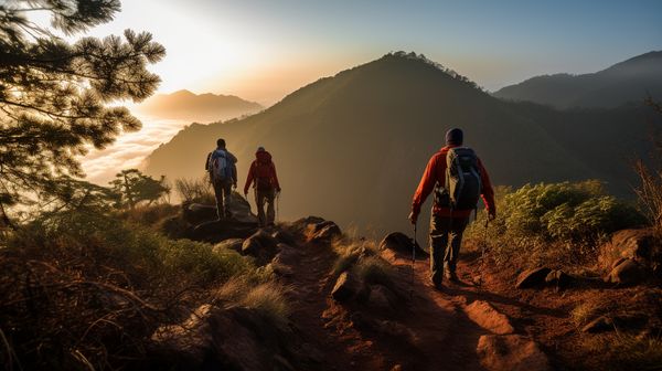 Aravalli Range winter trekking