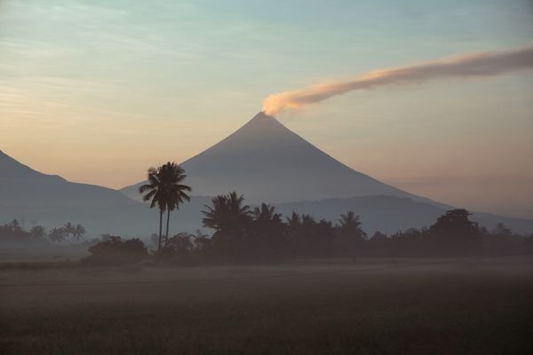 Mayon Volcano landscape Mayon Volcano landscape