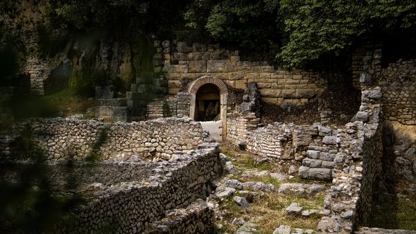 Butrint ancient city ruins Butrint ancient city ruins
