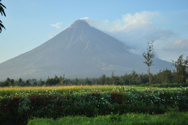 Volcano monitoring equipment at Mayon Volcano monitoring equipment at Mayon
