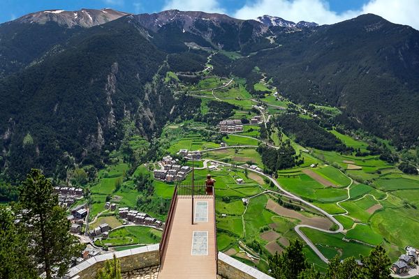 Andorra travel landscape Andorra travel landscape