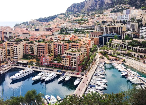 Monaco coastline
