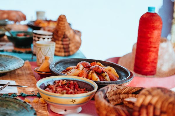 Moroccan Tagine Dish Moroccan Tagine Dish
