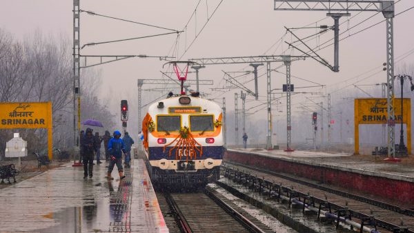 J&K Welcomes First Electric Train J&K Welcomes First Electric Train
