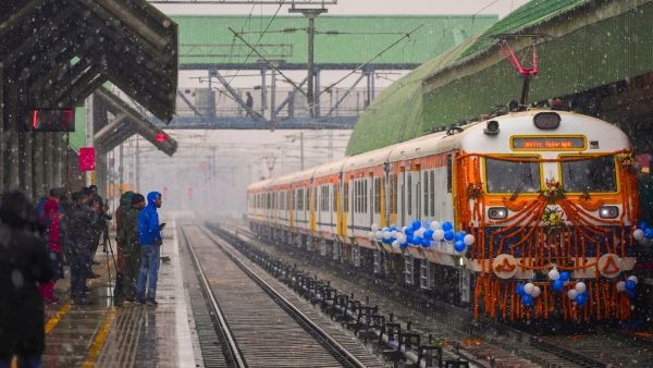 J&K Welcomes First Electric Train J&K Welcomes First Electric Train