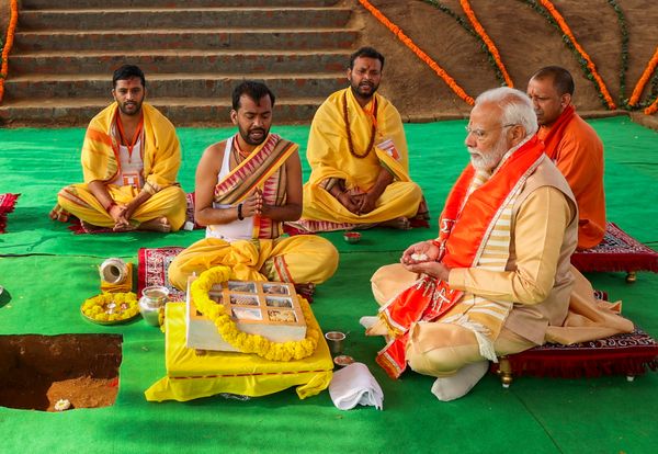 Prime Minister Modi Inaugurates Kalki Dham Temple Prime Minister Modi Inaugurates Kalki Dham Temple