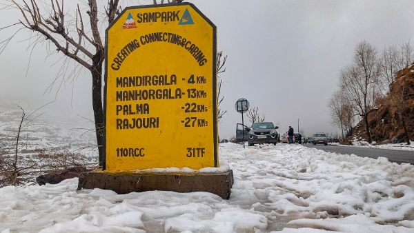Snowfall in Jammu and Kashmir and HP