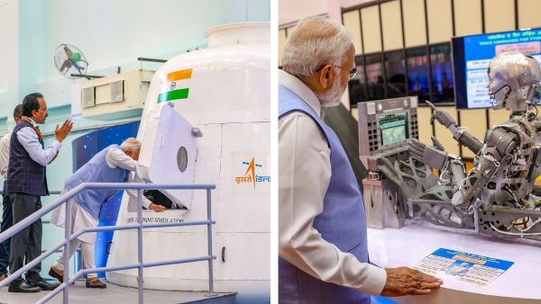 PM Modi Unveils Gaganyaan Astronauts PM Modi Unveils Gaganyaan Astronauts