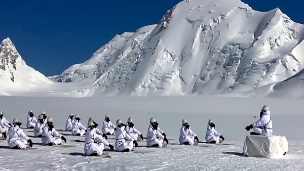 Glaciers on Himalayas