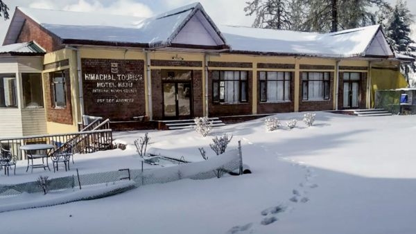 Shimla Gets Covered in Fresh Snowfall