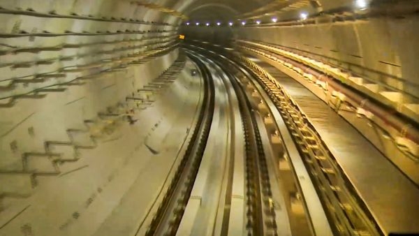 India s first underwater metro train India s first underwater metro train