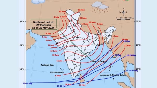 Monsoon 2024 Arrival Dates in Indian Monsoon 2024 Arrival Dates in Indian