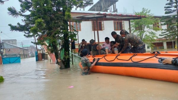 Floods in Assam Six Dead Floods in Assam Six Dead
