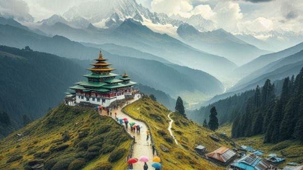 Monsoon Arrival In Sikkim Heavy Monsoon Arrival In Sikkim Heavy