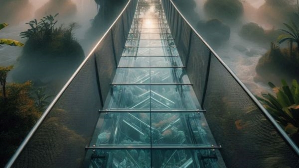Kerala s Akkulam Glass Bridge Kerala s Akkulam Glass Bridge
