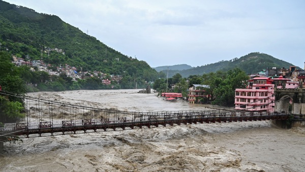 Beas River in monsoon