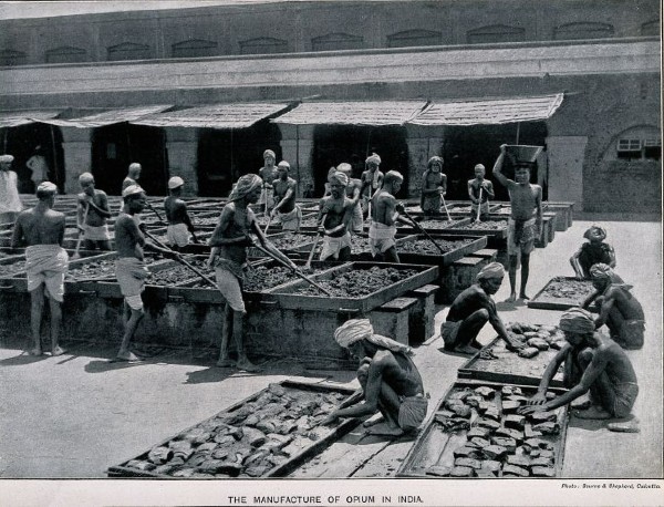 Opium manufactuting in british era Opium manufactuting in british era