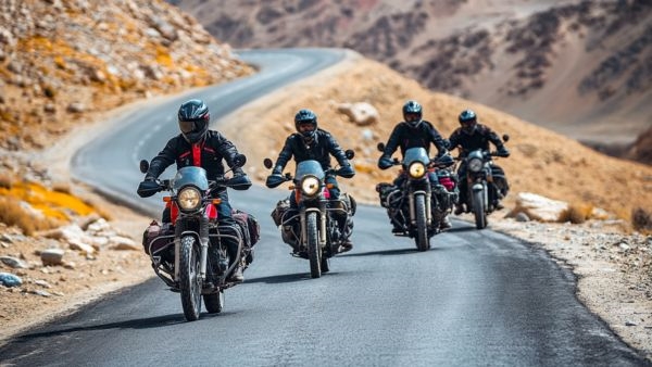 Bike Ride in Ladakh
