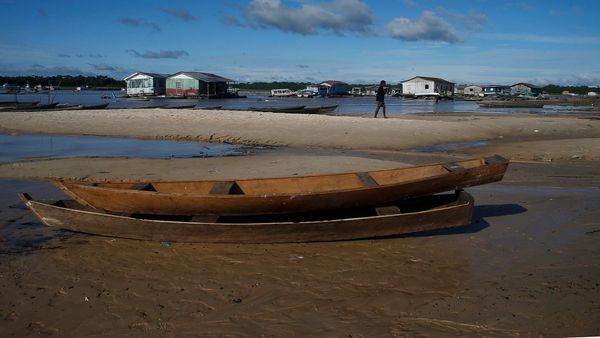 Amazon basin are at historic lows