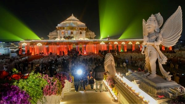 Diwali Celebration at Ayodhya Ram Temple Diwali Celebration at Ayodhya Ram Temple